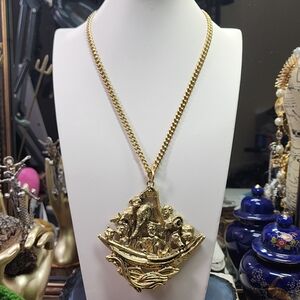 Brutalist Style Noahs Arc Necklace/Bracelet